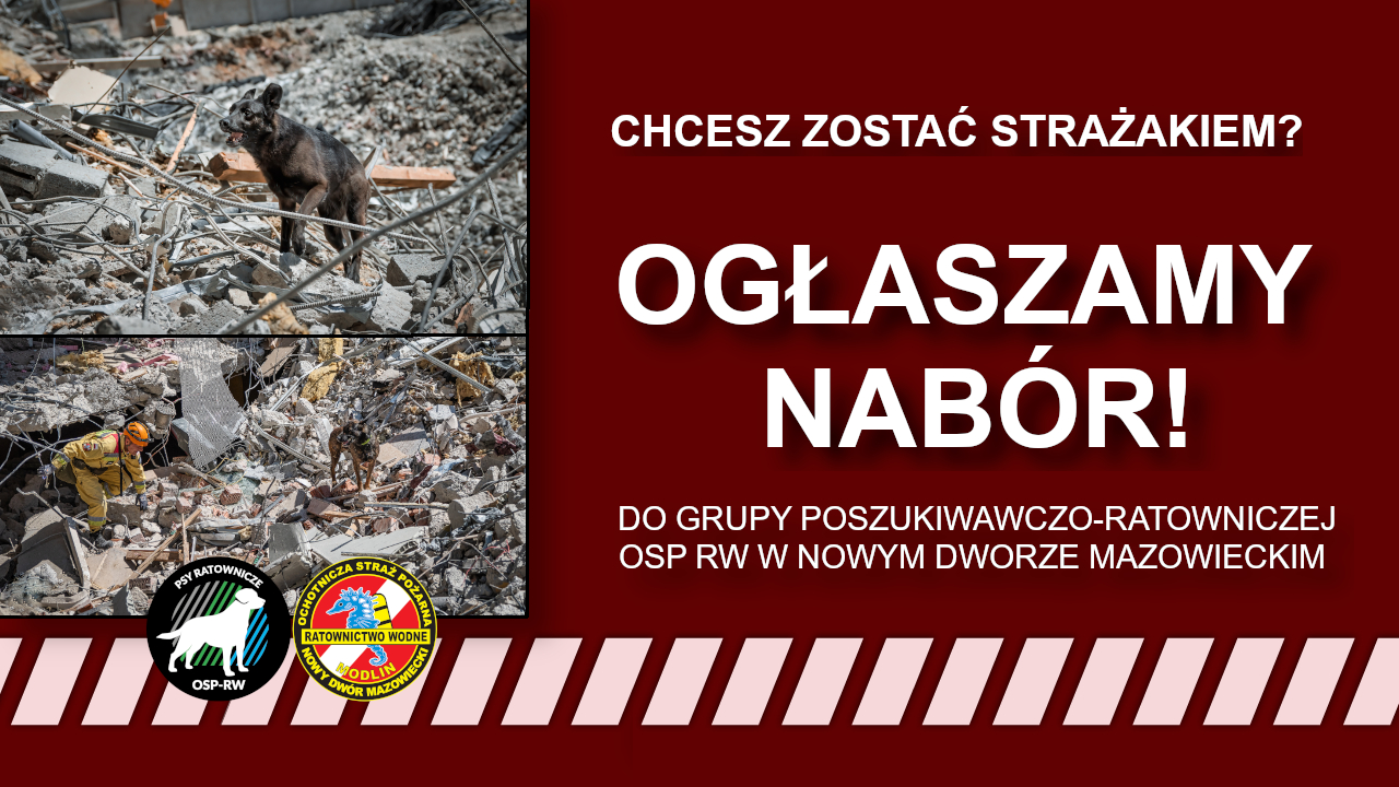 Rozpoczął się nabór do grupy poszukiwawczo-ratowniczej. Szansa dla pasjonatów i przyszłych ratowników