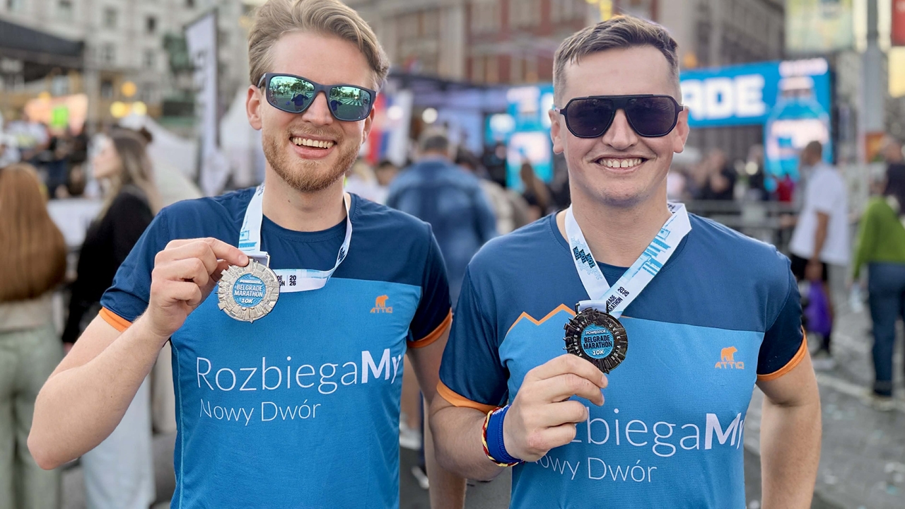 Biegacze z Nowego Dworu Mazowieckiego z sukcesem w Belgradzie. Reprezentowali miasto i Polskę