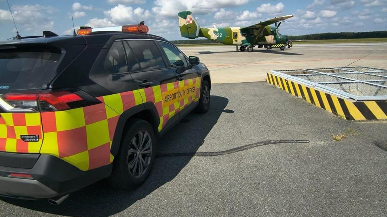 Serce na pokładzie wojskowej Bryzy. Wyjątkowa misja z Lotniska Warszawa-Modlin