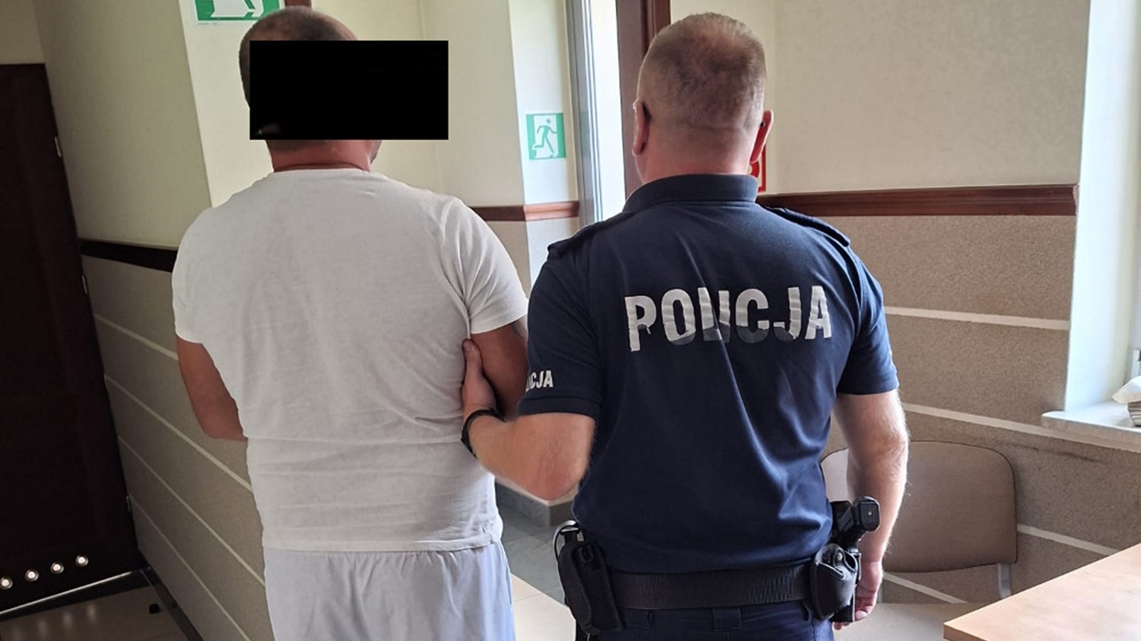 Aresztowany za groźby