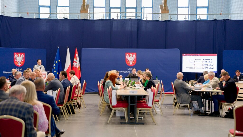 Ostrołęka gospodarzem XXVIII sesji Sejmiku Województwa Mazowieckiego