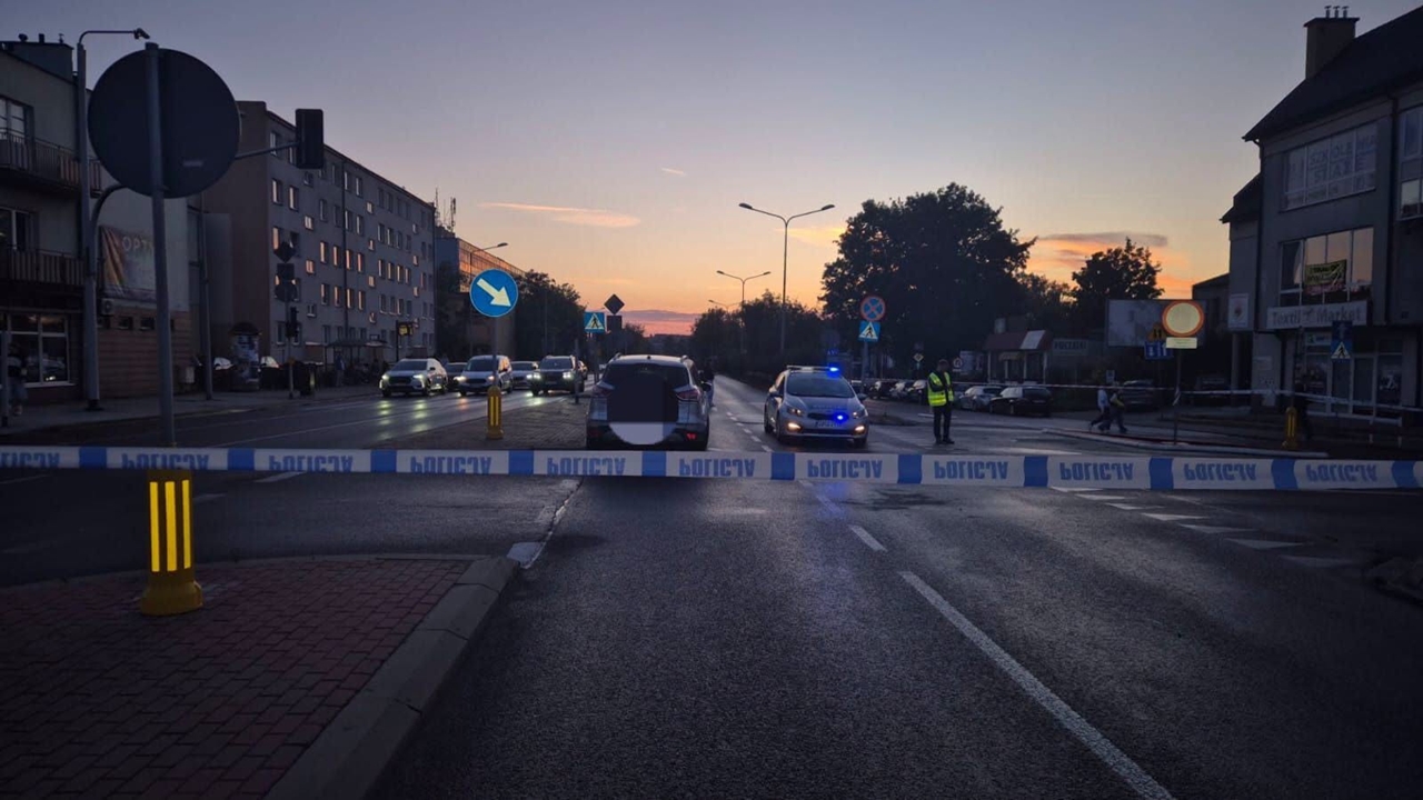 Wypadek na ul. Pułtuskiej w Ciechanowie. 15-latek potrącony na przejściu