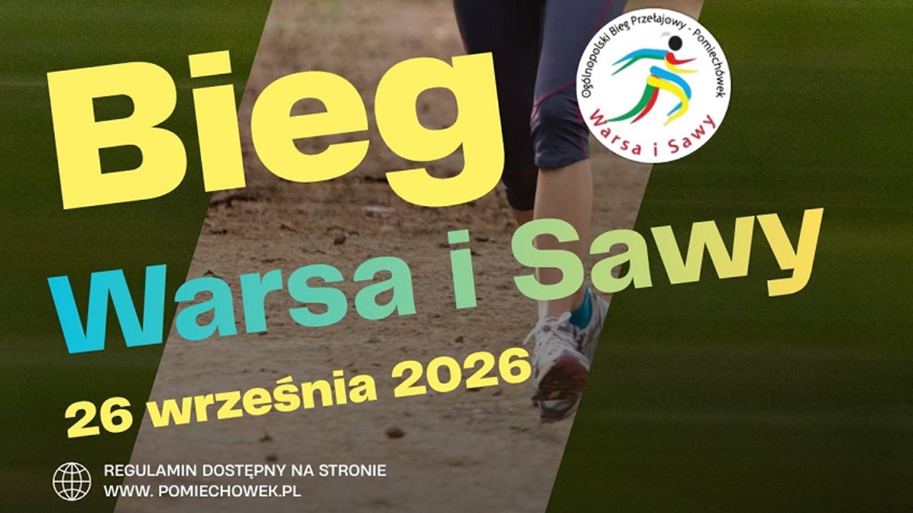 Pomiechowskie Biegi Warsa i Sawy już 26 września. Ruszyły zapisy