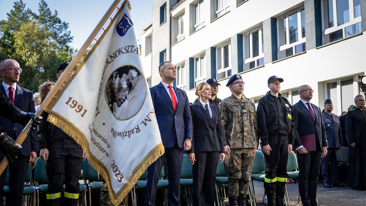 Komornica. Rozpoczęcie nowego roku szkolnego z udziałem Pary Prezydenckiej