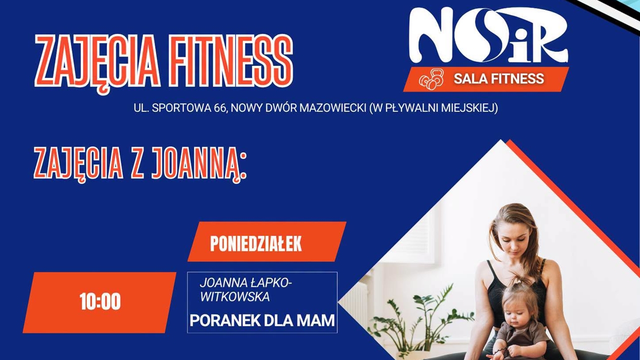 Nowość w NOSiR. Poranek dla Mam – zajęcia, na które można przyjść z dzieckiem