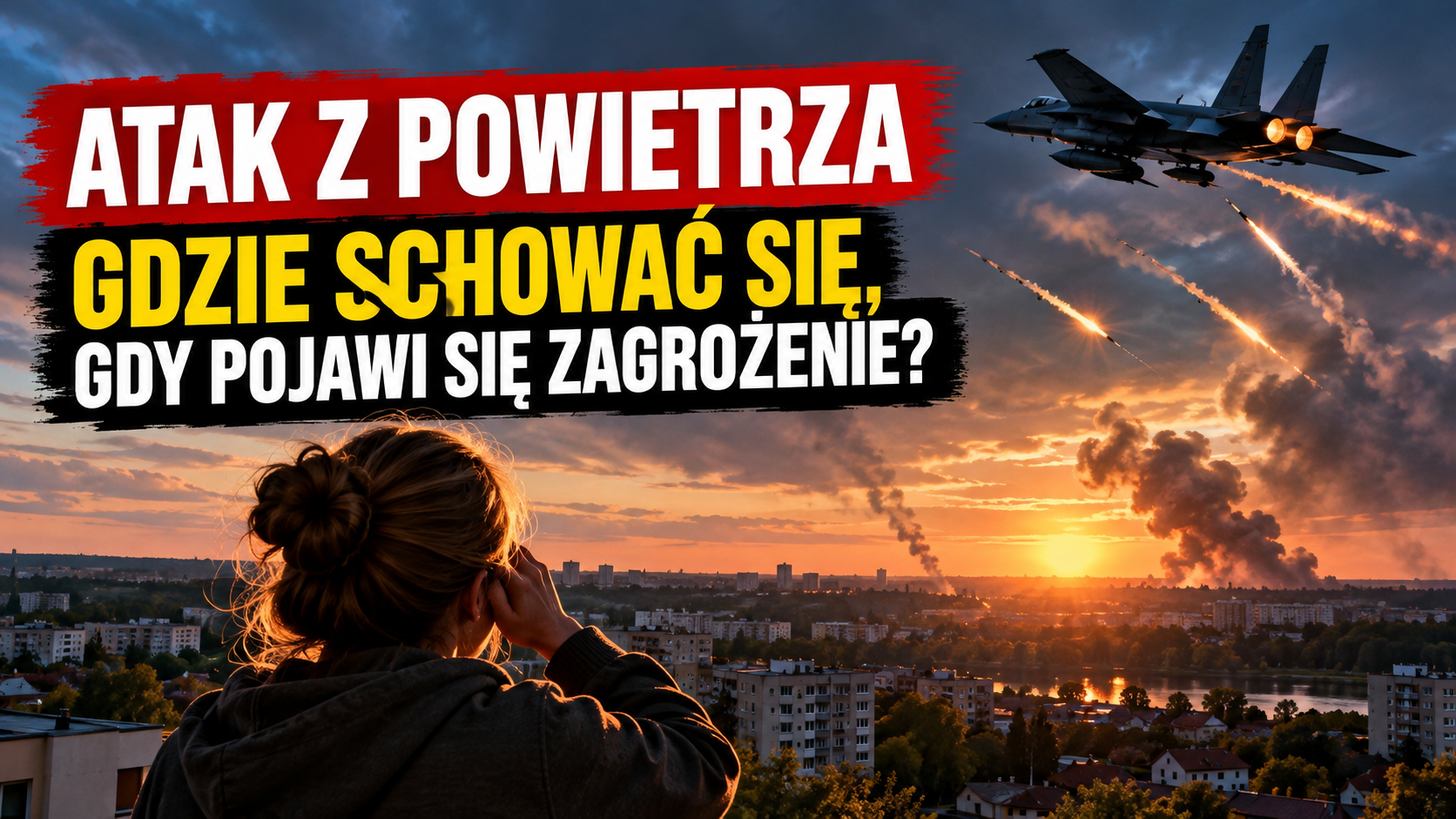 Alarm z powietrza. Jak znaleźć schronienie i zadbać o bezpieczeństwo?