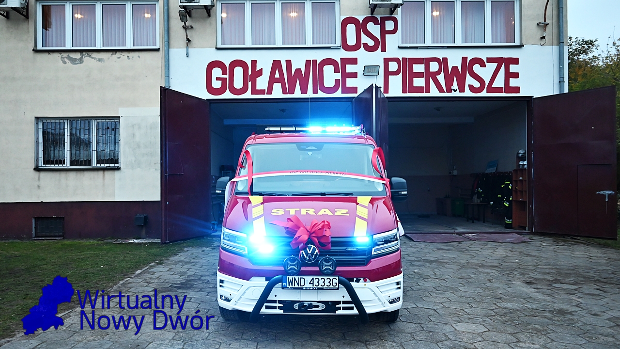 Nowy wóz dla OSP Goławice Pierwsze