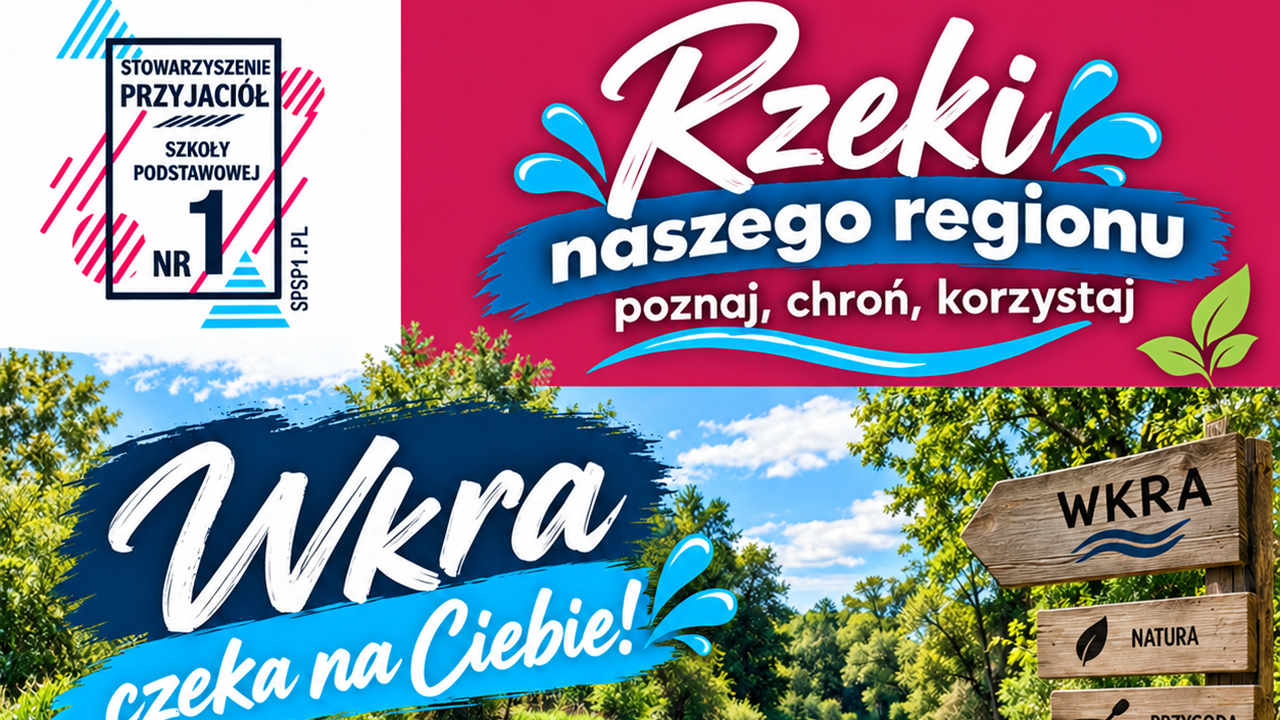 „Rzeki naszego regionu – poznaj, chroń, korzystaj”. Wkra w centrum edukacji, rekreacji i lokalnej przyrody
