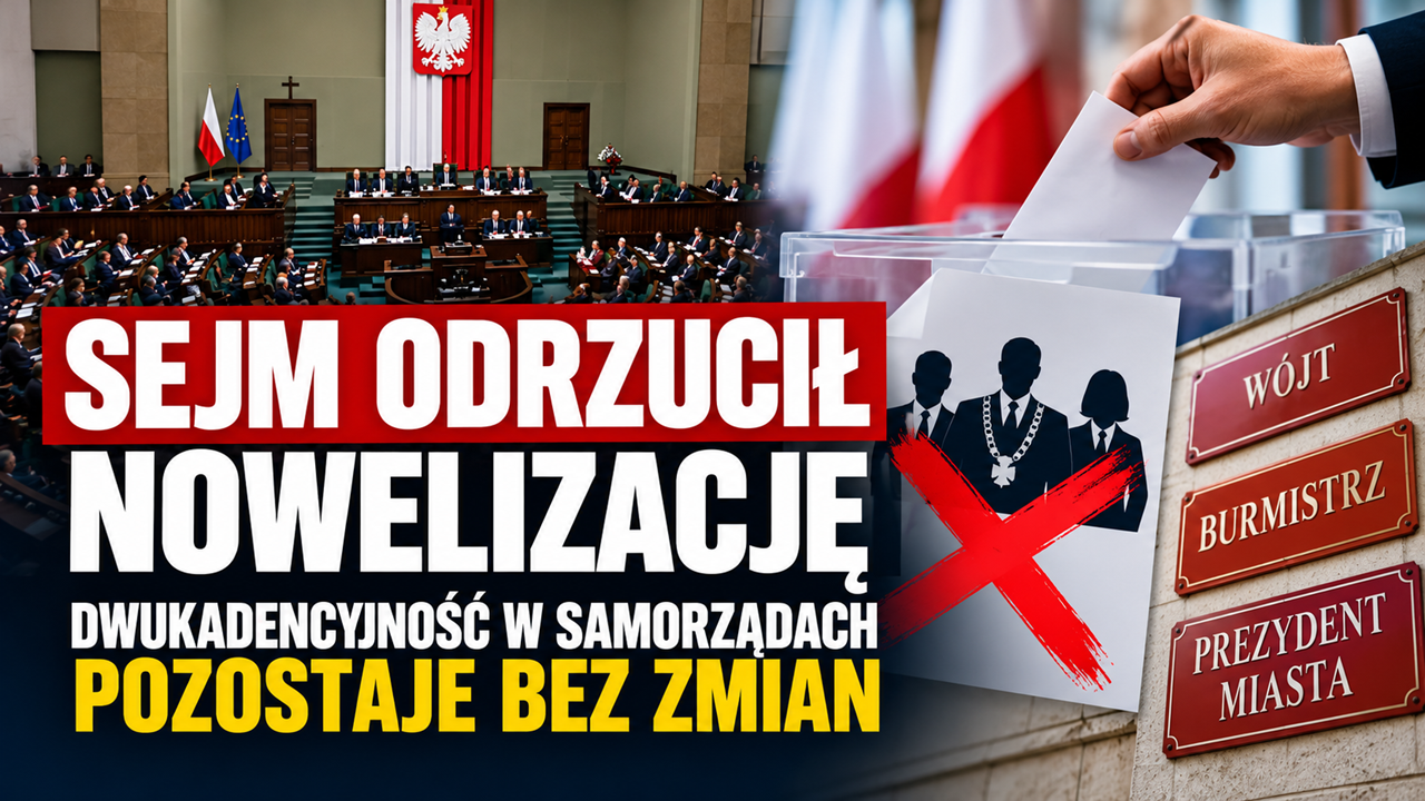 Sejm zdecydował w sprawie dwukadencyjności. Burmistrzowie i wójtowie przez cały czas z limitem