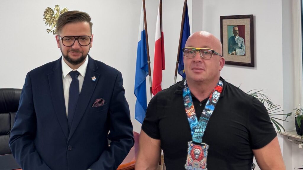 Marcin Domański drugi w swojej kategorii na mistrzostwach trójboju siłowego w Katowicach